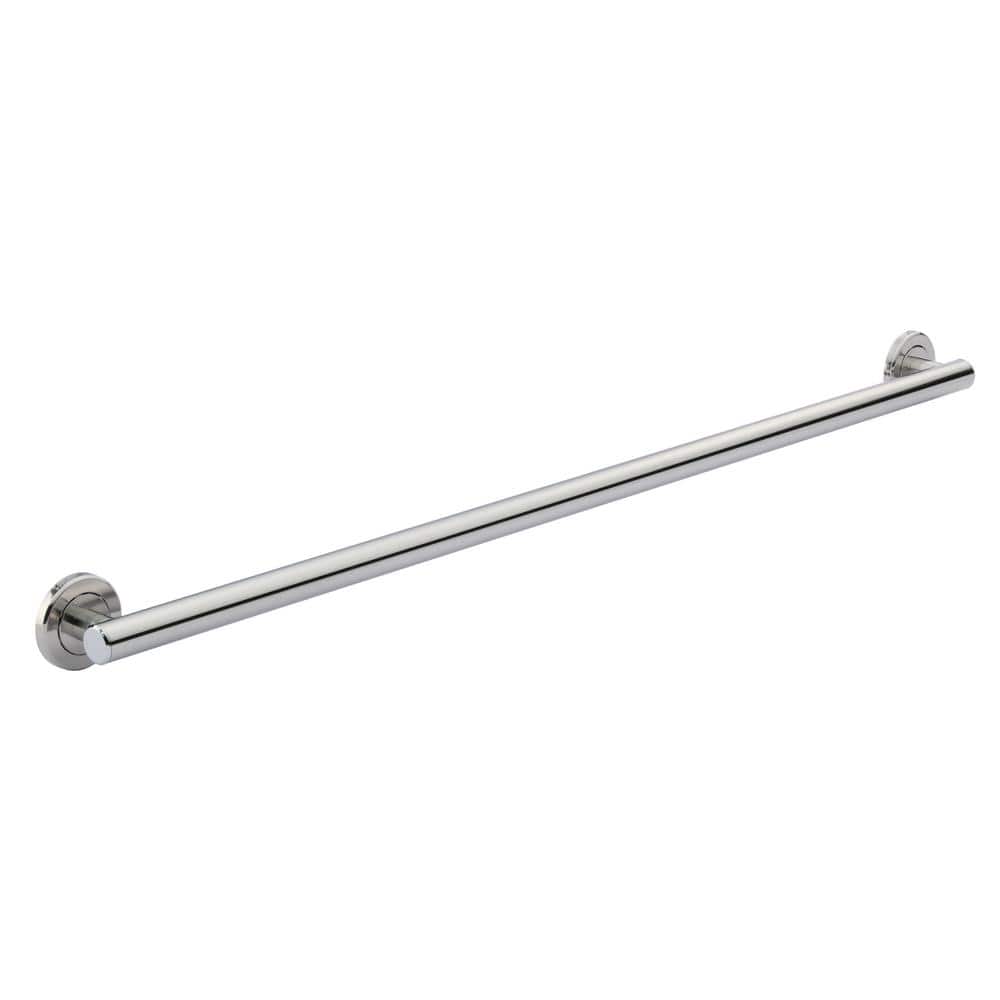 Dorind 42 in. x 1 1/4 in. Decorative Grab Bar in Polished Stainless Steel price history on PriceWatchPro
