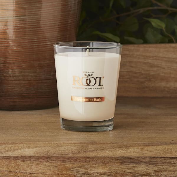 ROOT CANDLES Veriglass Peppermint Bark Scented Jar Candle