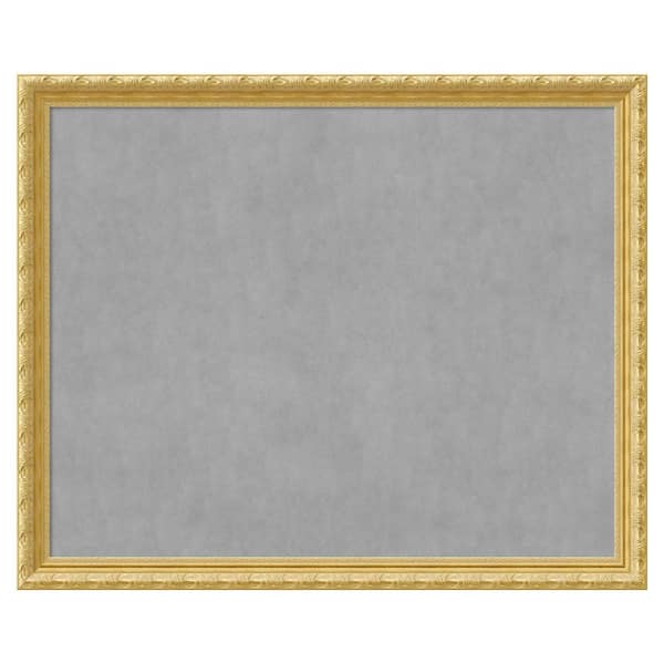 Amanti Art Versailles Gold 44 in. x 36 in Framed Magnetic Board