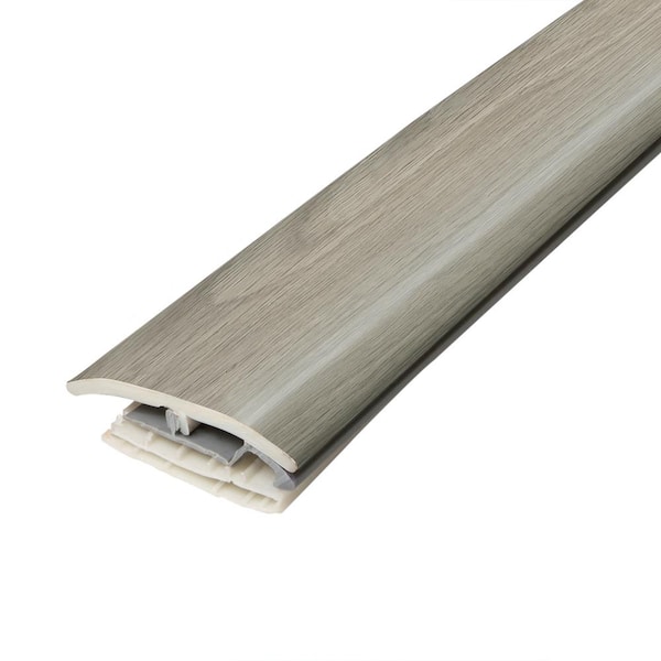 PERFORMANCE ACCESSORIES Priceless Oak 0.31 in. T x 2 in. W x 78.7 in. L Vinyl 4-in-1 Molding