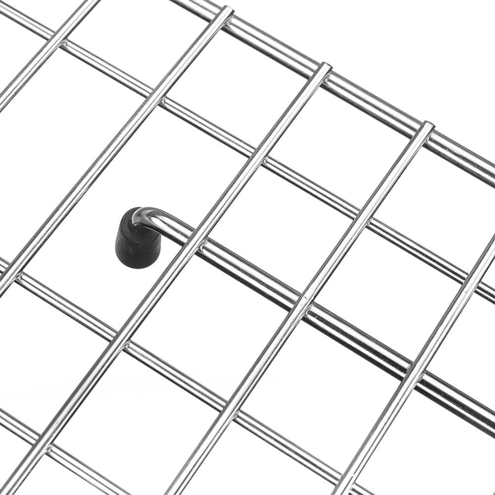 24.17" x 13.11" Stainless Steel Sink Grid with Rear Drain