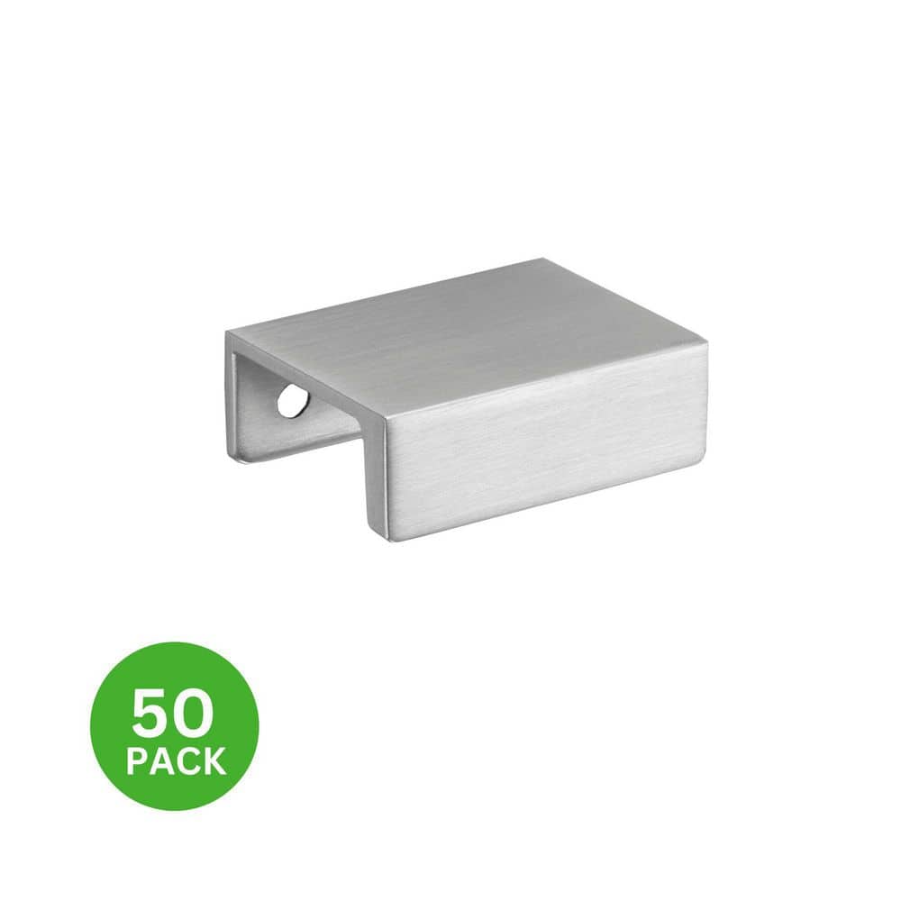 50-Pack Martin 1 1/4 in. 32 mm Center to Center Satin Nickel Finger Drawer Pull price history on PriceWatchPro