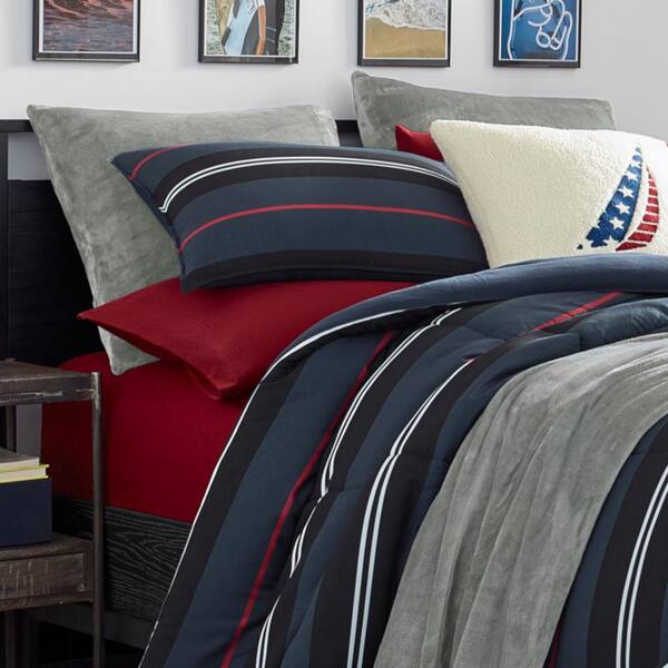 nautica red and blue comforter