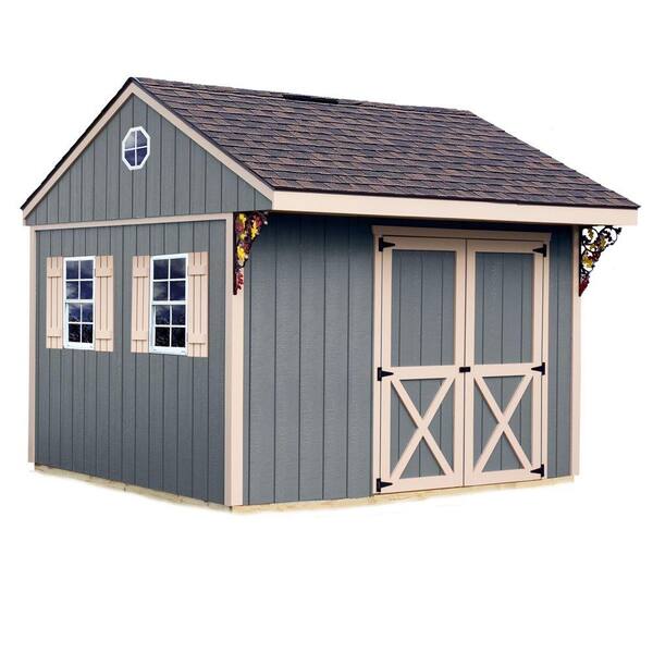 Best Barns Northwood 10 ft. x 10 ft. Wood Storage Shed Kit with Floor