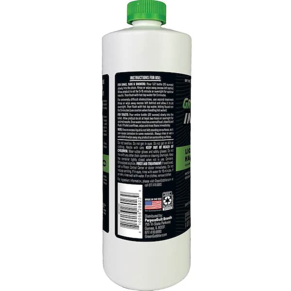 Green Gobbler Drain & Disposal Cleaner, Fresh Citrus Scent - 32 fl oz