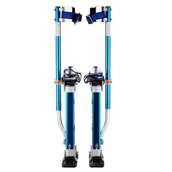 24 in. to 40 in. Blue Professional Drywall Stilts 24 in. to 40 in. Blue Professional Drywall Stilts