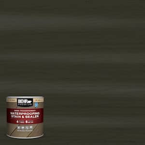 8 oz. #ST-108 Forest Semi-Transparent Waterproofing Exterior Wood Stain and Sealer Sample