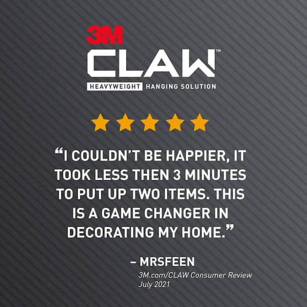 3M CLAW™ Drywall Picture Hanger Variety Pack with Spot Markers