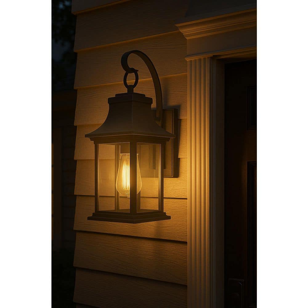 Adair Small 1-Light Aged Zinc Outdoor Wall Lantern Sconce price history on PriceWatchPro