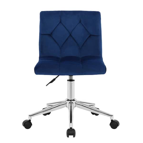Astute Upholstered Desk Chair Sea Blue – Interior Motives by Will