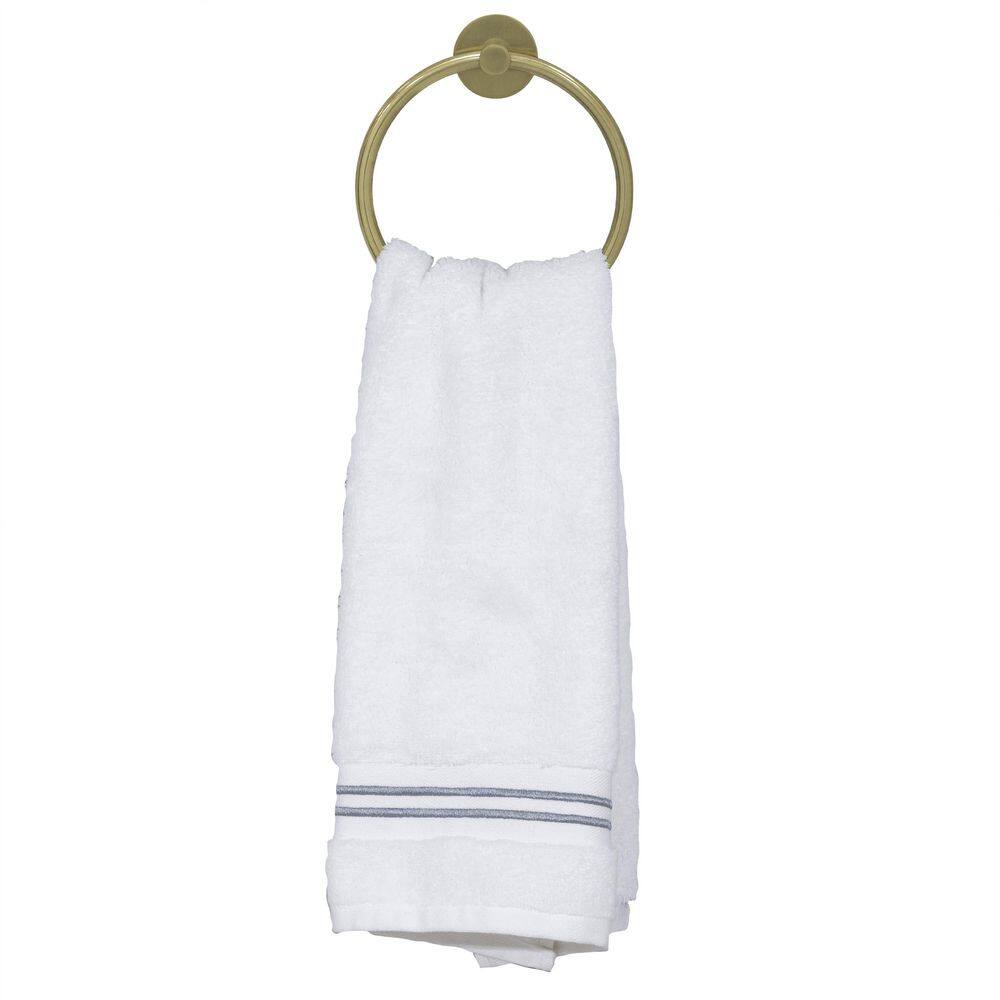 Gold Brushed Metal 3-Piece Bathroom Hardware Set