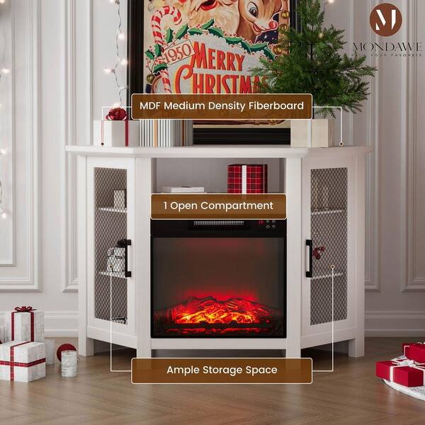 45 inch fireplace tv stand discount
