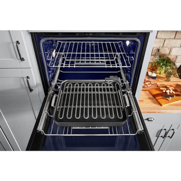 KitchenAid 30 in. Single Electric Wall Oven with Air Fry Mode in
