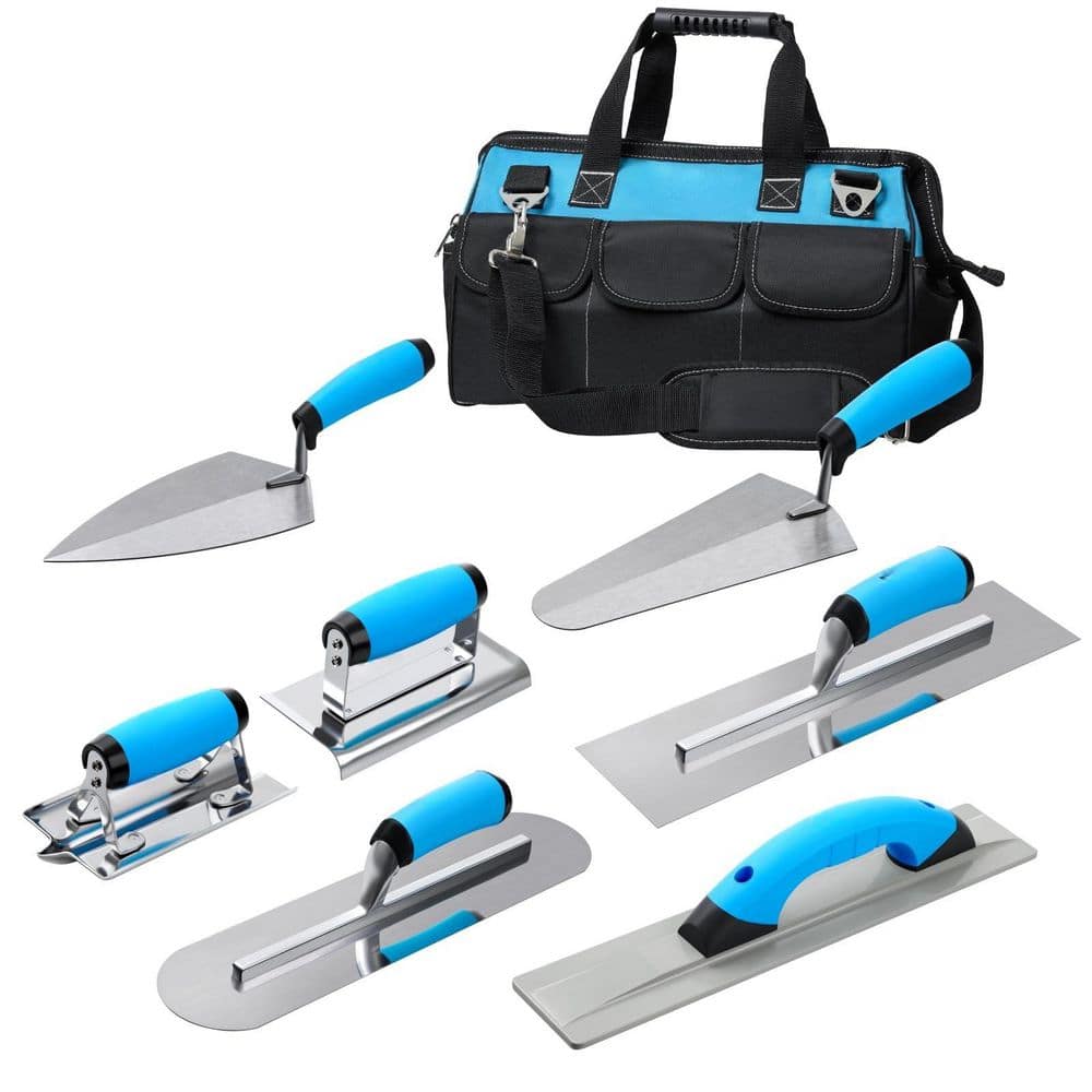 Concrete Finishing Tools Kit, Magnesium Float, Finishing, Pool Trowel, Gauging, Brick Trowel and Concrete Groover price history on PriceWatchPro