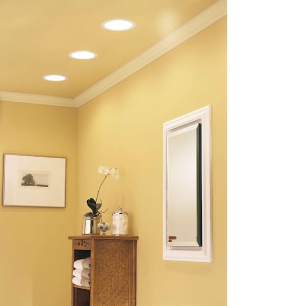 bathroom exhaust fan recessed light