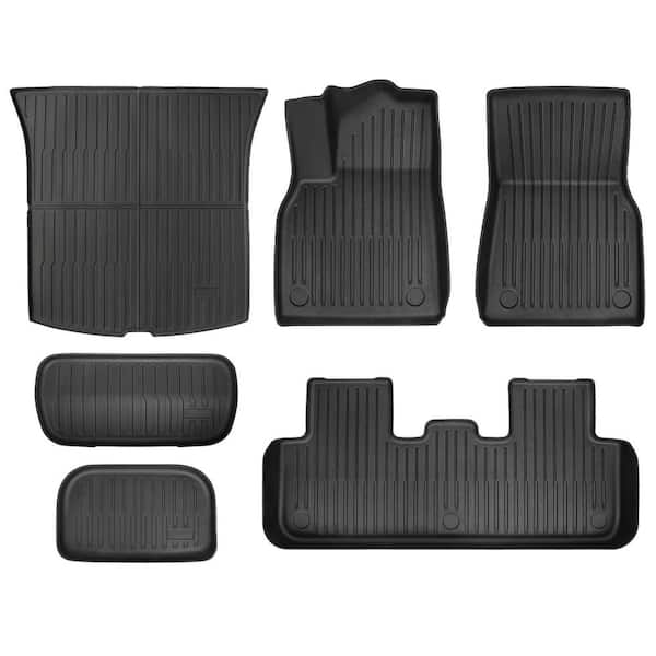 Heavy Duty Car Floor Mat Cargo Mat for Tesla Model Y Juniper All Weather TPE Non-Slip Floor Liners