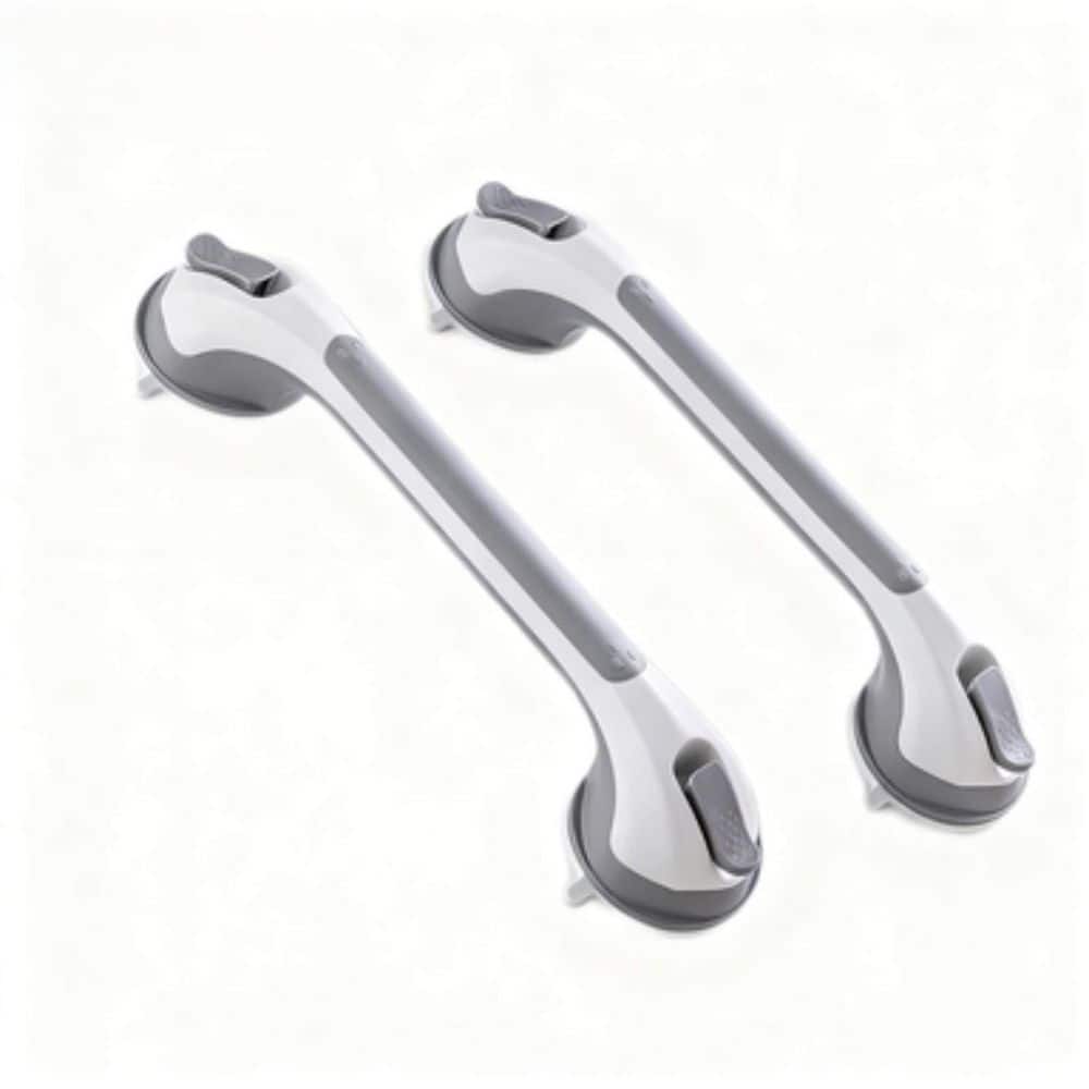 2 Pack 16.8 in. Heavy Duty Suction Grab Bar for Seniors and Elderly, Bathroom Safety Grip No Drilling Waterproof, Gary price history on PriceWatchPro