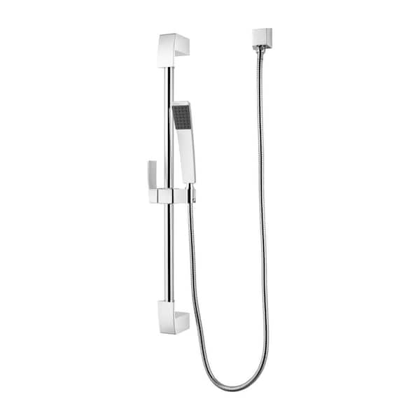 Pfister Kenzo 1-Handle Slide Bar Hand Shower Trim Kit in Polished Chrome (Valve Not Included)