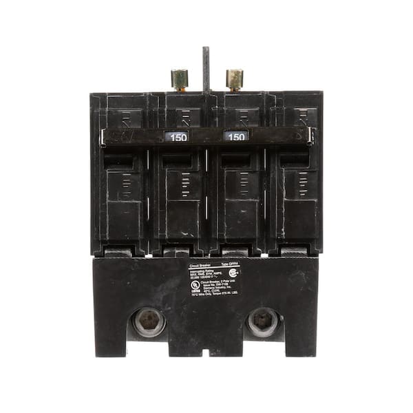 Siemens 150 Amp 4-Pole Type QPPH 22kA Bolt-on Circuit Breaker Q2150BH ...