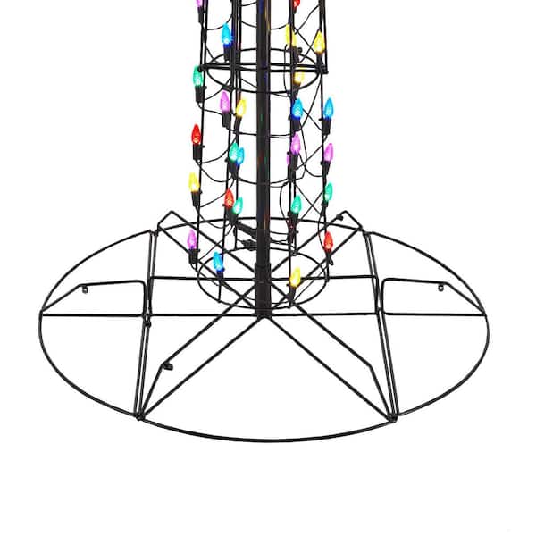 Lit Bare Branch Trees