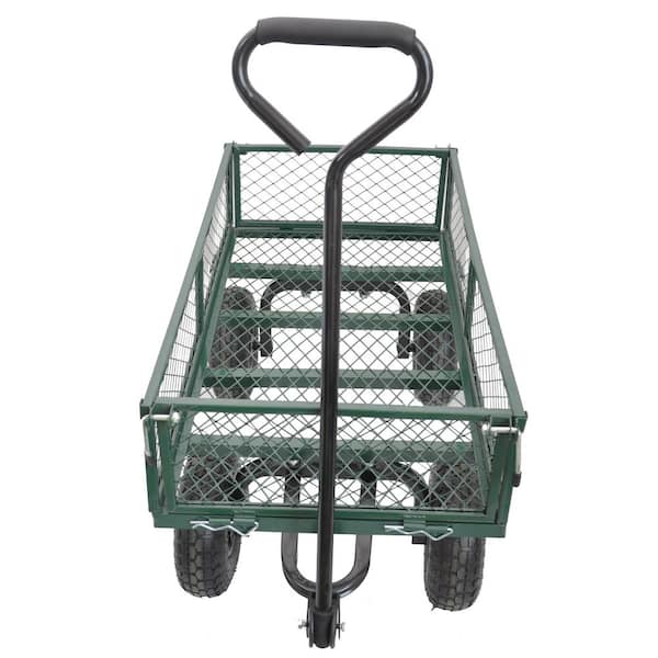 Unbranded 3.53 cu.ft. Mesh Steel Garden Cart .