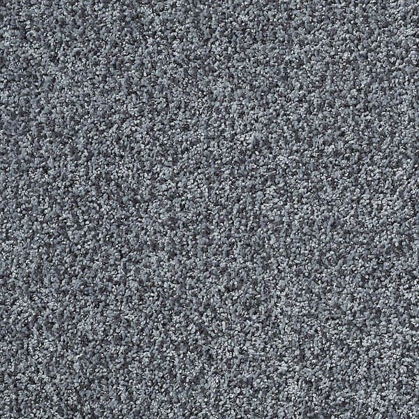 TrafficMaster 8 in. x 8 in. Twist Carpet Sample - Charming - Color Weathered Moss