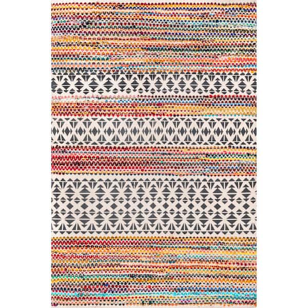 nuLOOM Rosalina Pink 8 ft. x 10 ft. Bohemian Area Rug