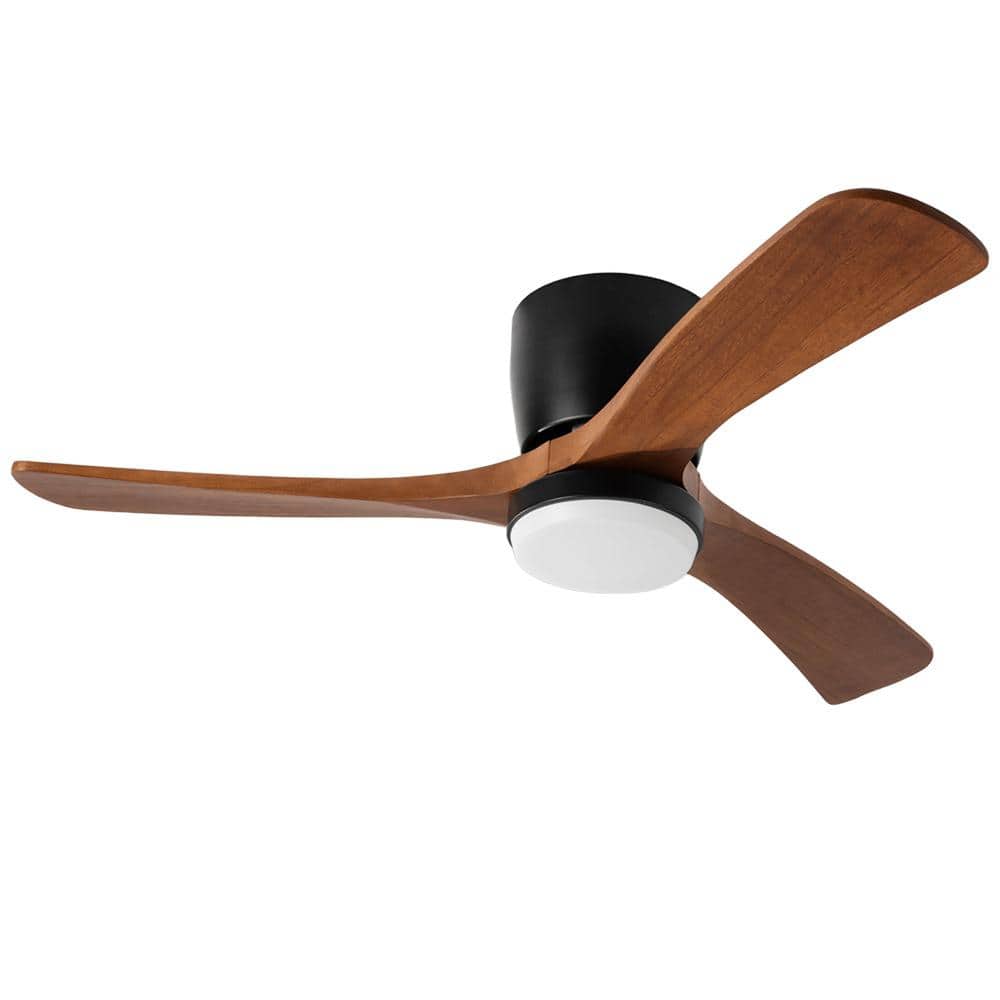 52 inch Solid Wood Ceiling Fan with Light  Flush Mount DC Motor price history on PriceWatchPro