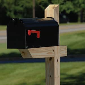 Angled 72 in. x 4 in. x 4 in. Pressure Treated Mailbox Post