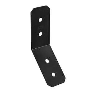 Outdoor Accents Avant Collection ZMAX, Black Powder-Coated Knee Brace Connector for 4x Lumber