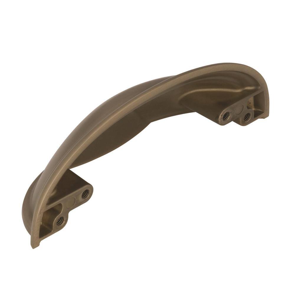 Golden Champagne Traditional Farmhouse Cup Pull with Mounting Hardware