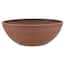 Garden Bowl 10 in. x 3 in. Terra Cotta Composite PSW Pot