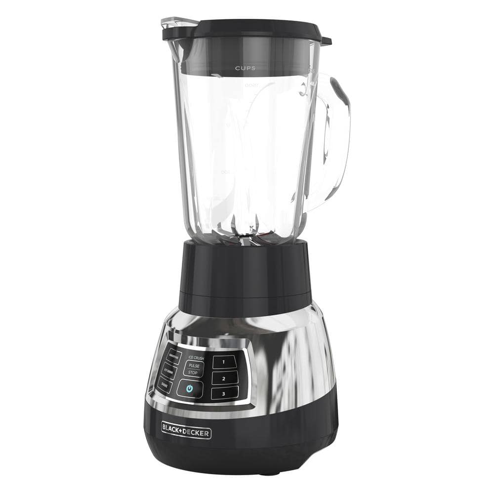 Power Crush, 40 oz, 3 speed, Black Blender, Vortex technology, 3 functions
