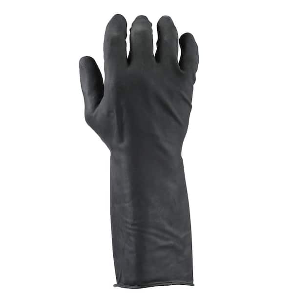 HDX Black Neoprene Long Cuff Gloves (One Size Fits All) HDXGRFB1 - The Home  Depot