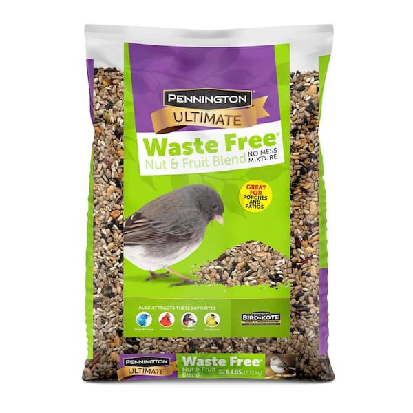 Pennington Ultimate 6 lbs. Waste Free Nut and Fruit Bird Seed Blend