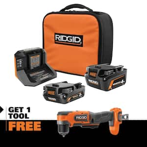 RIDGID 18V SubCompact Brushless Cordless Right Angle Impact Driver ...