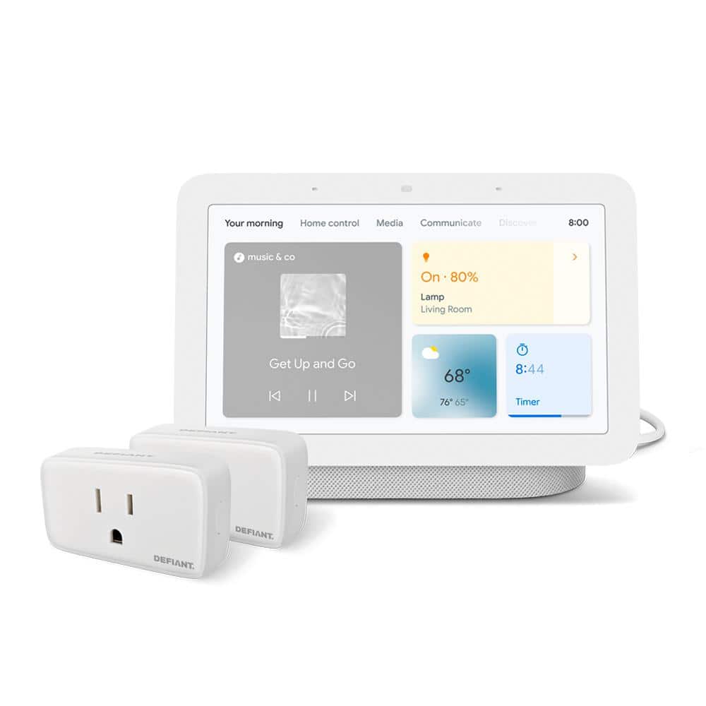 Defiant Smart Plug 15 Amp 120-Volt Phone Remote Control Plastic - White,  new