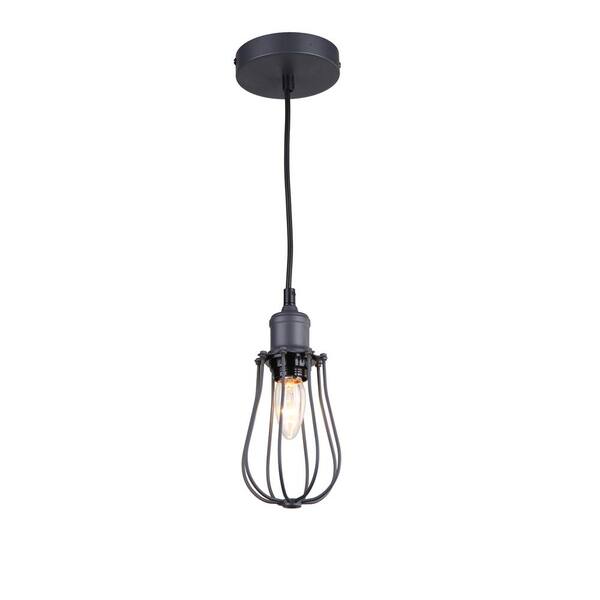 Illumine 1-Light Dark Grey Pendant