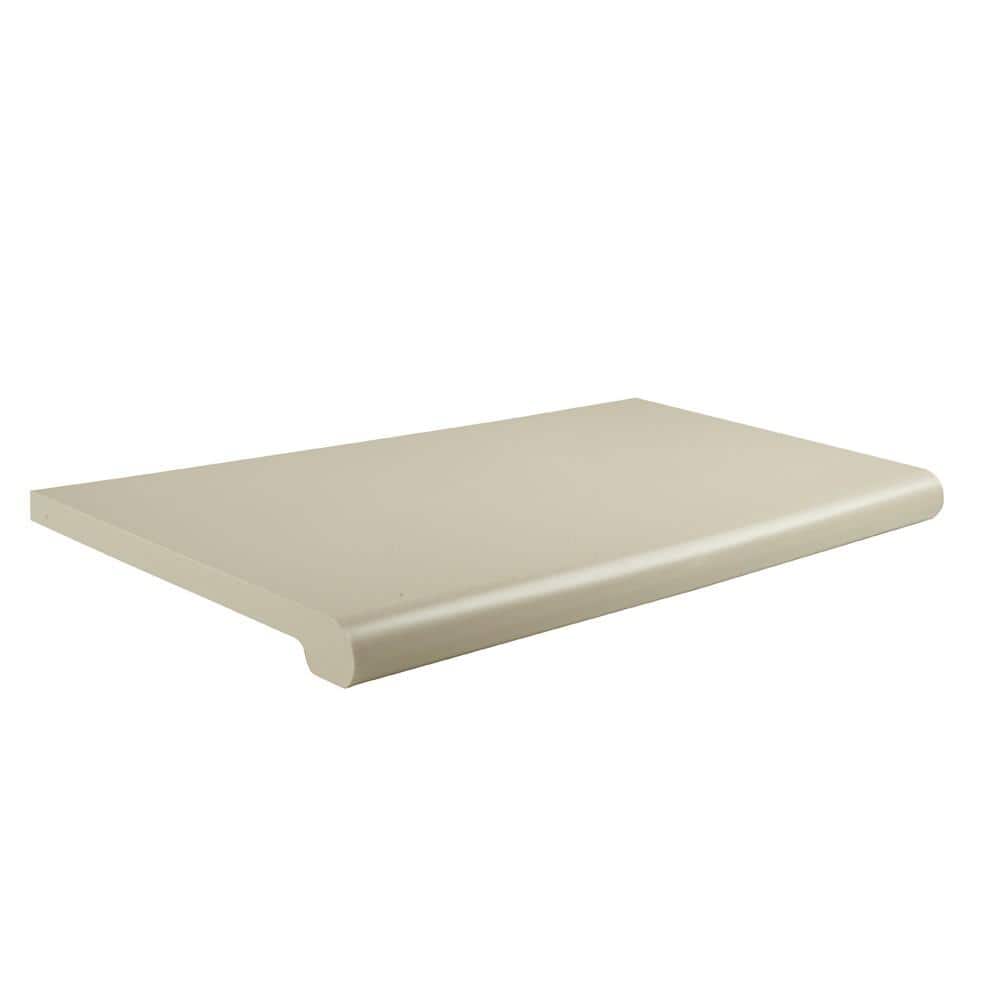48 in. W x 13 in. D Almond Open-Bottom Bullnose Shelf (Pack of 4)