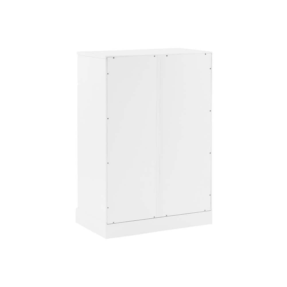White Birch Accent Cabinet with Adjustable Shelving