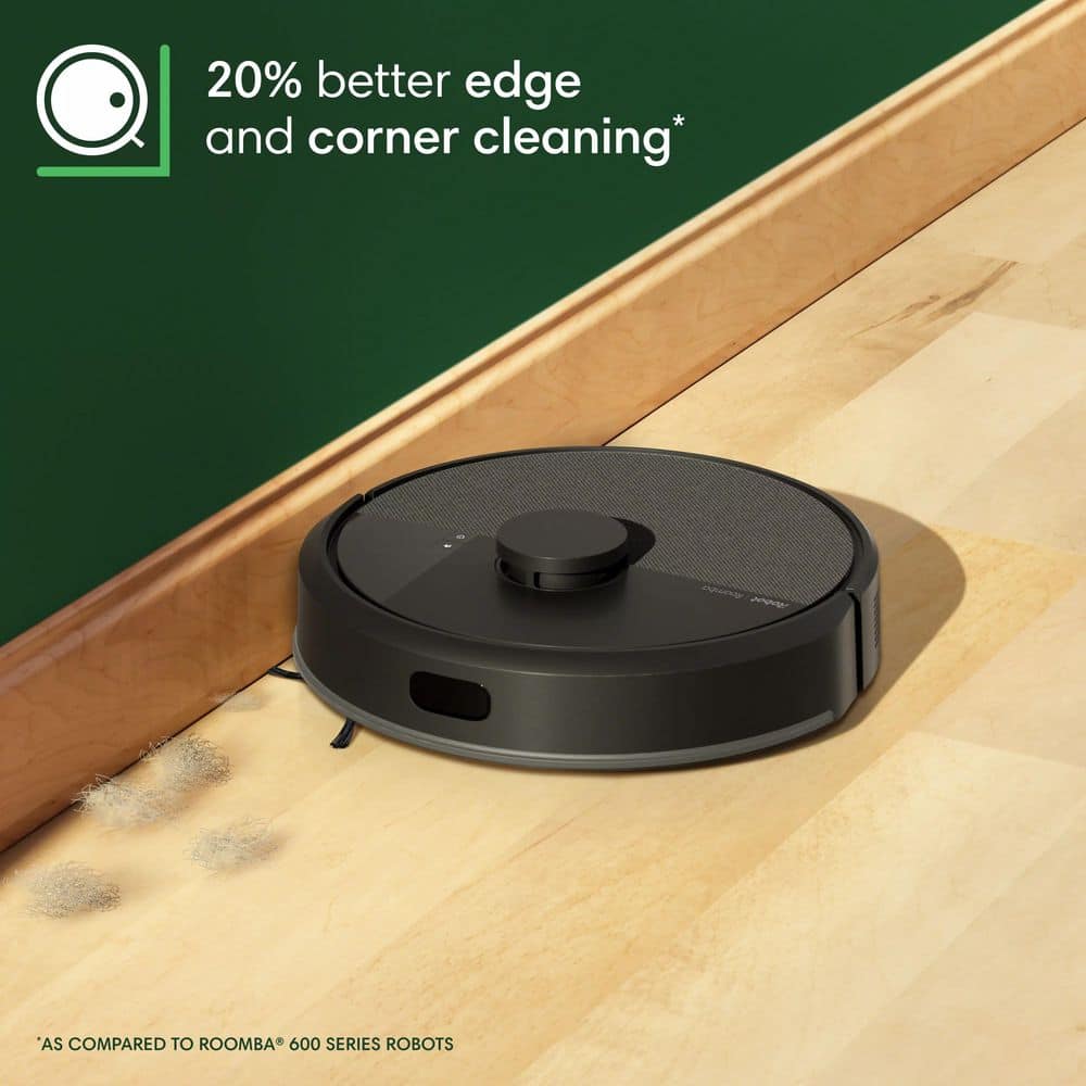Roomba 105 Vac 13.2 in. Robotic Vacuum with Smart Navigation in Black