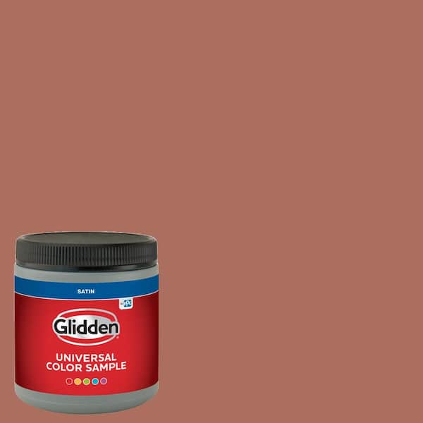 Glidden 8 oz. PPG1066-6 Amaretto Satin Interior Paint Sample