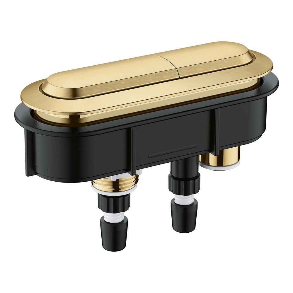 Essence Dual Flush Actuator in Brushed Cool Sunrise price history on PriceWatchPro