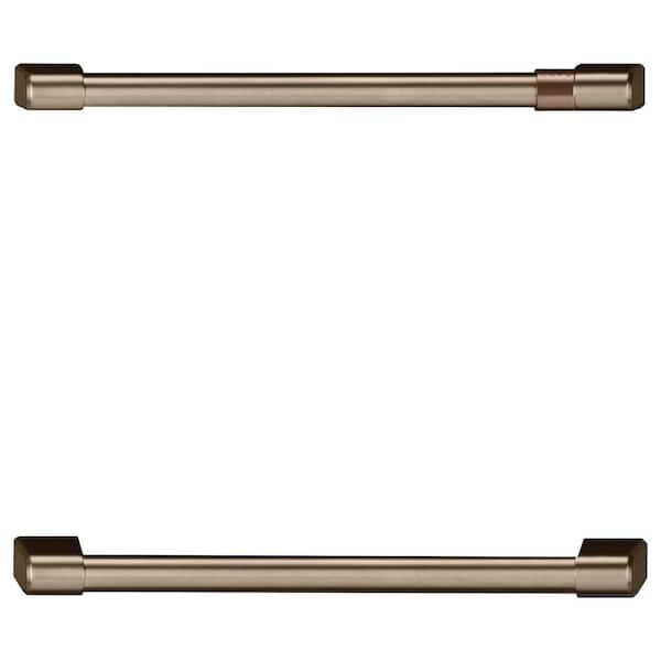 Cafe Undercounter Refrigerator Handle Kit in Brushed Bronze
