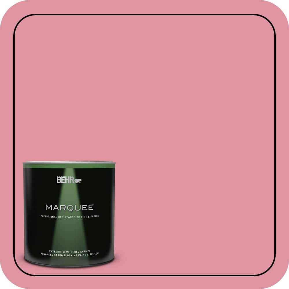 1 qt. #120C-3 Rose Marquis Semi-Gloss Enamel Exterior Paint & Primer price history on PriceWatchPro
