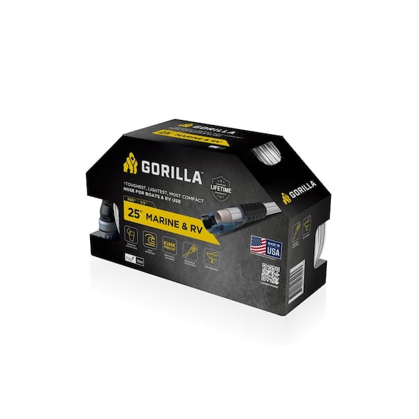 Gorilla 1/2 in. x 25 ft. Marine and RV Hose
