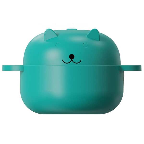 68 oz Microwave Steamer Bowl with Removable Strainer Green Plastic Large Capacity Colander for Cooking Vegetables