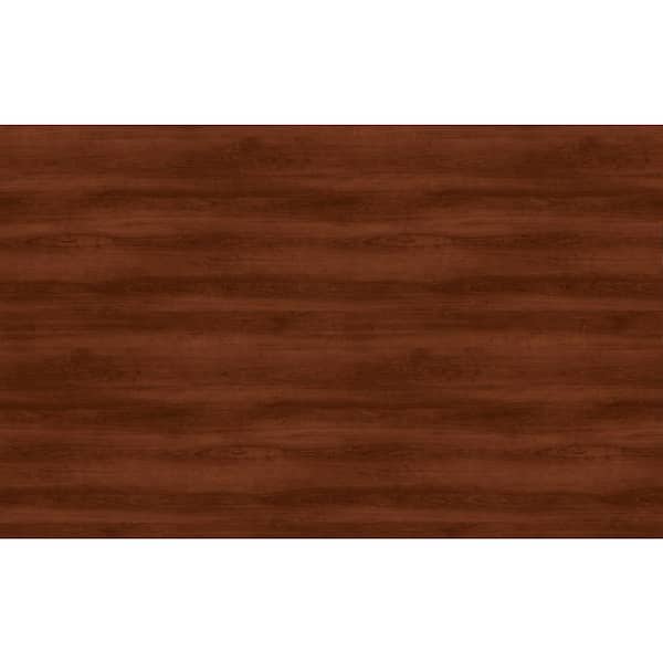 Wilsonart 4 ft. x 10 ft. Laminate Sheet in Williamsburg Cherry with Premium Textured Gloss Finish