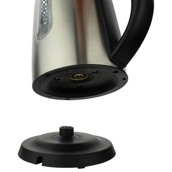 brentwood Rose Gold 7-Cup Cordless Electric Kettle at