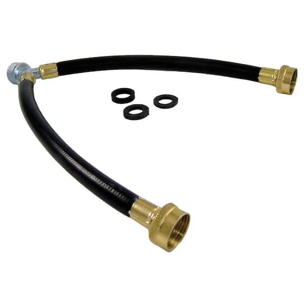Homewerks Worldwide 3/4 in. x 1 ft. Washing Machine Y Hose HRBFIL02B The Home Depot